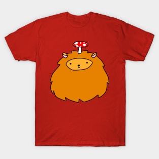 Mushroom Lion Face T-Shirt